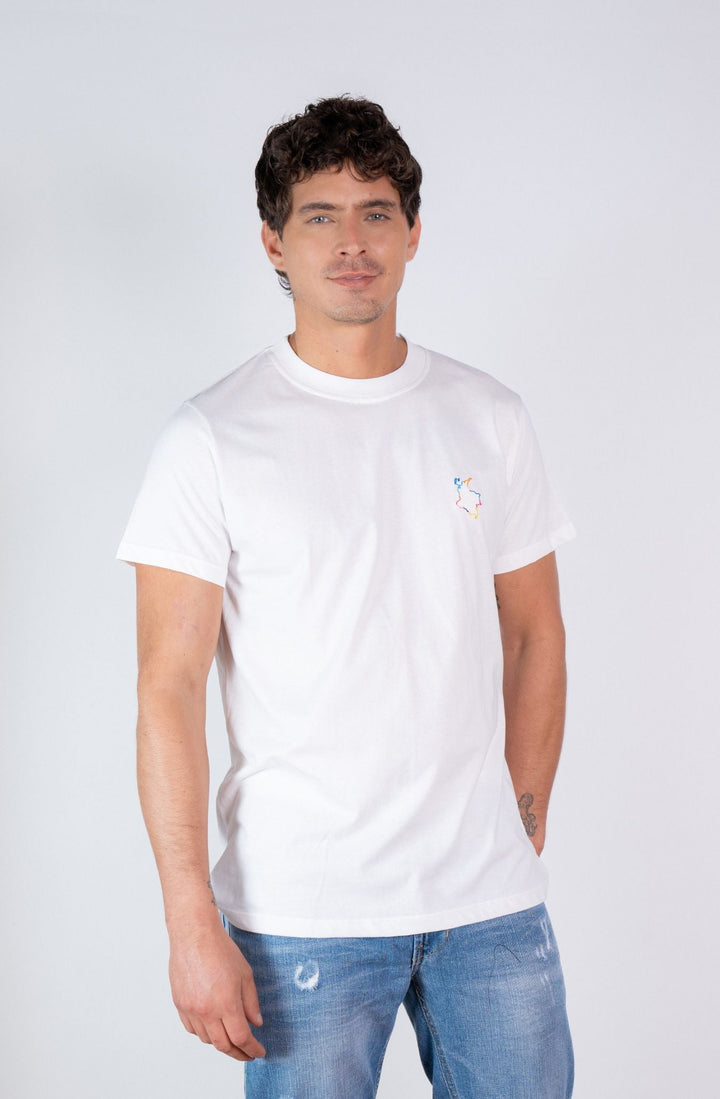 Camiseta Colombia Blanca