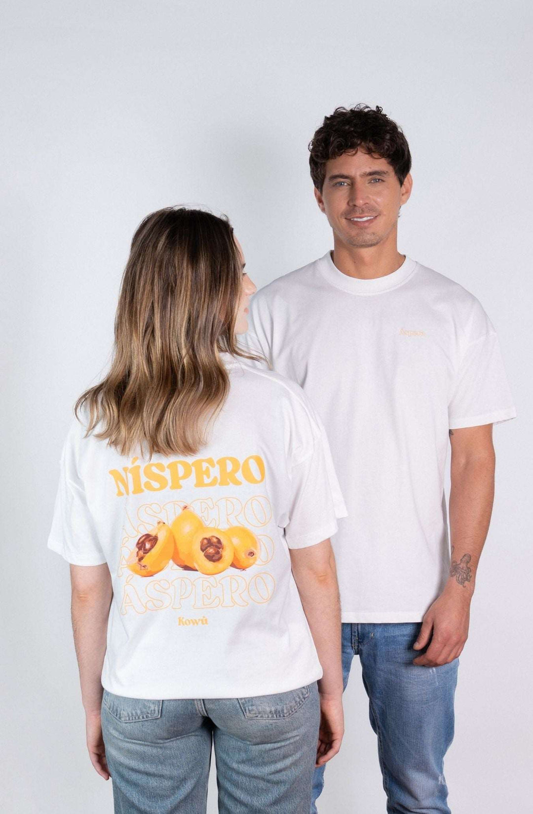 Camiseta Níspero Marfil