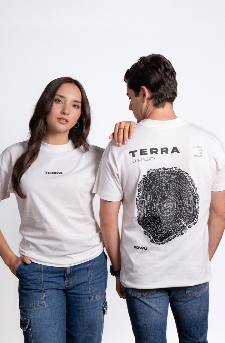 Camiseta Tronco Blanca