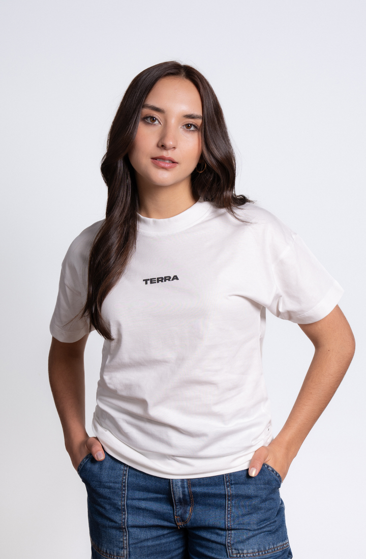 Camiseta Tronco Blanca