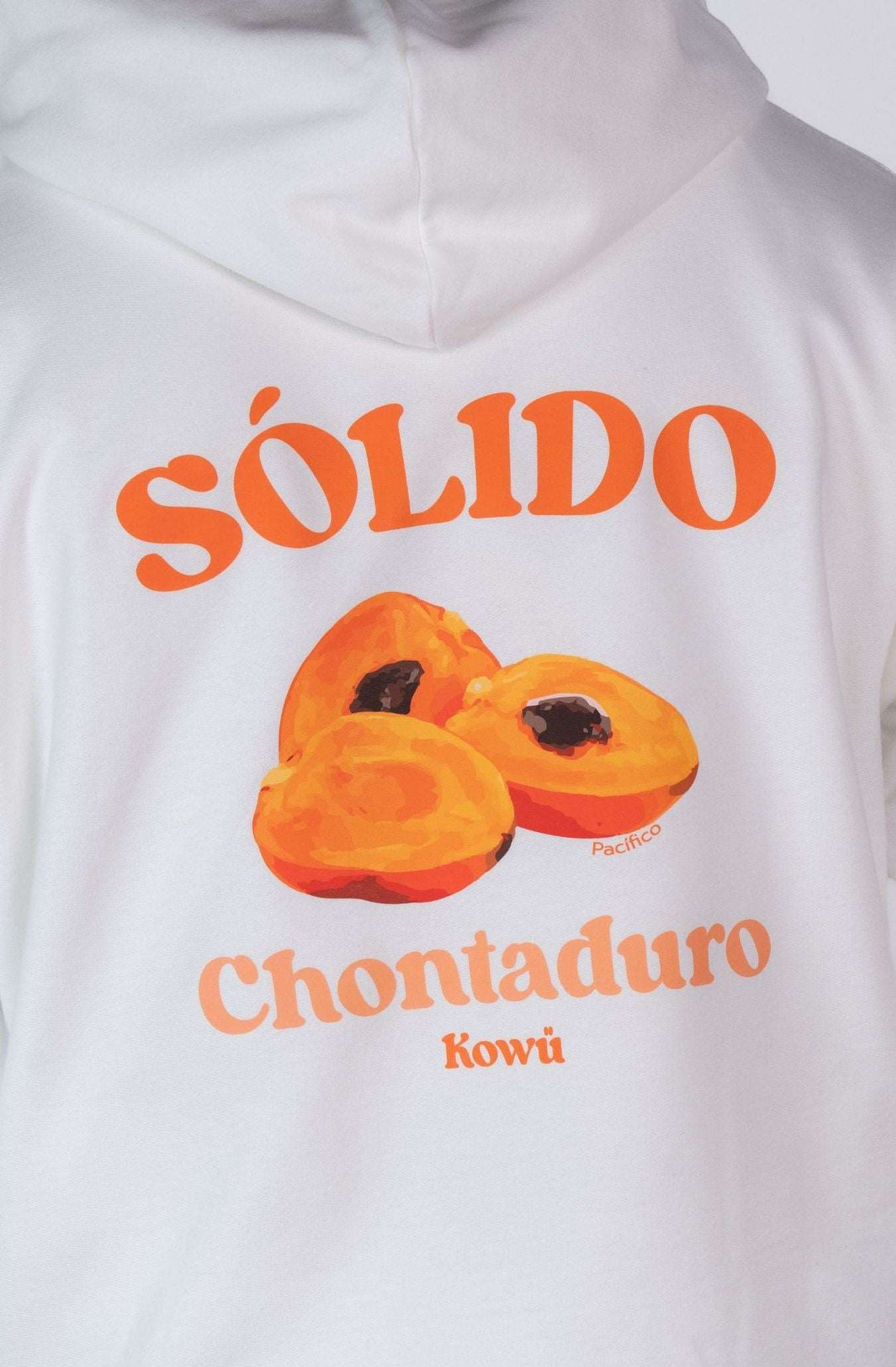 Hoodie Chontaduro Marfil