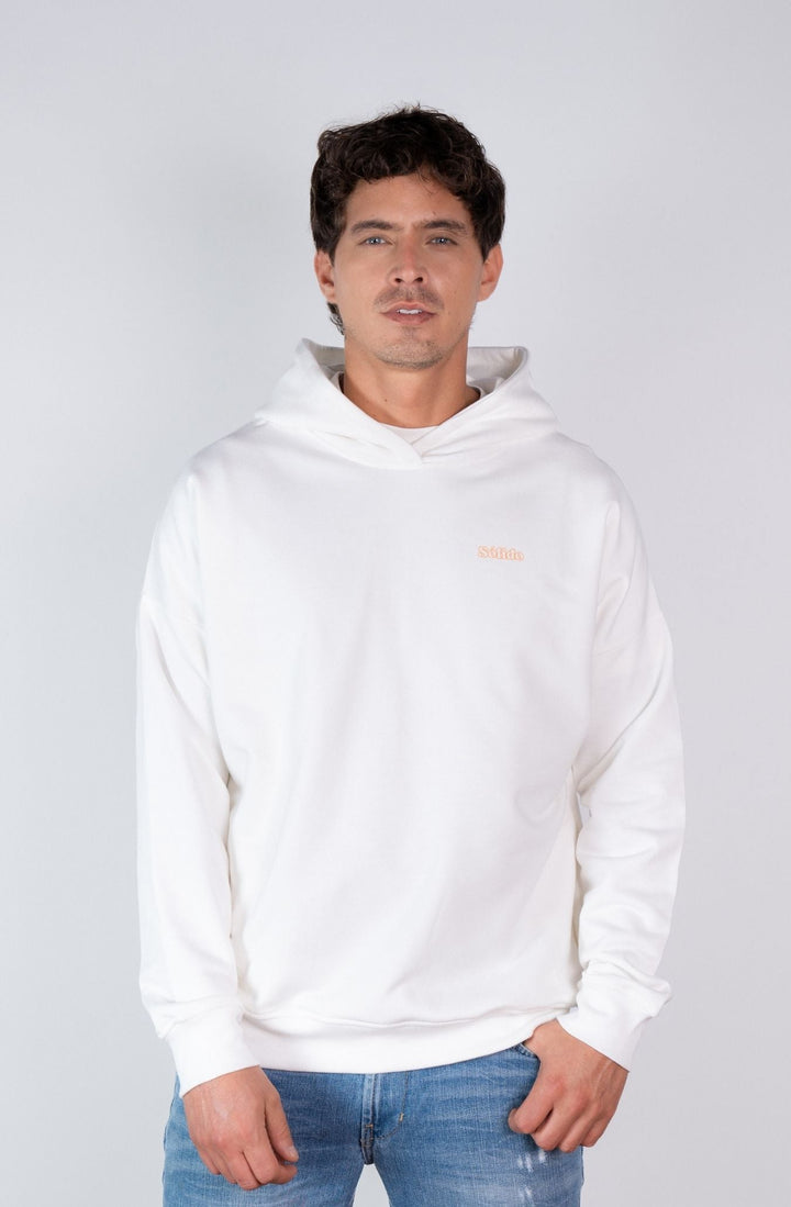 Hoodie Chontaduro Marfil