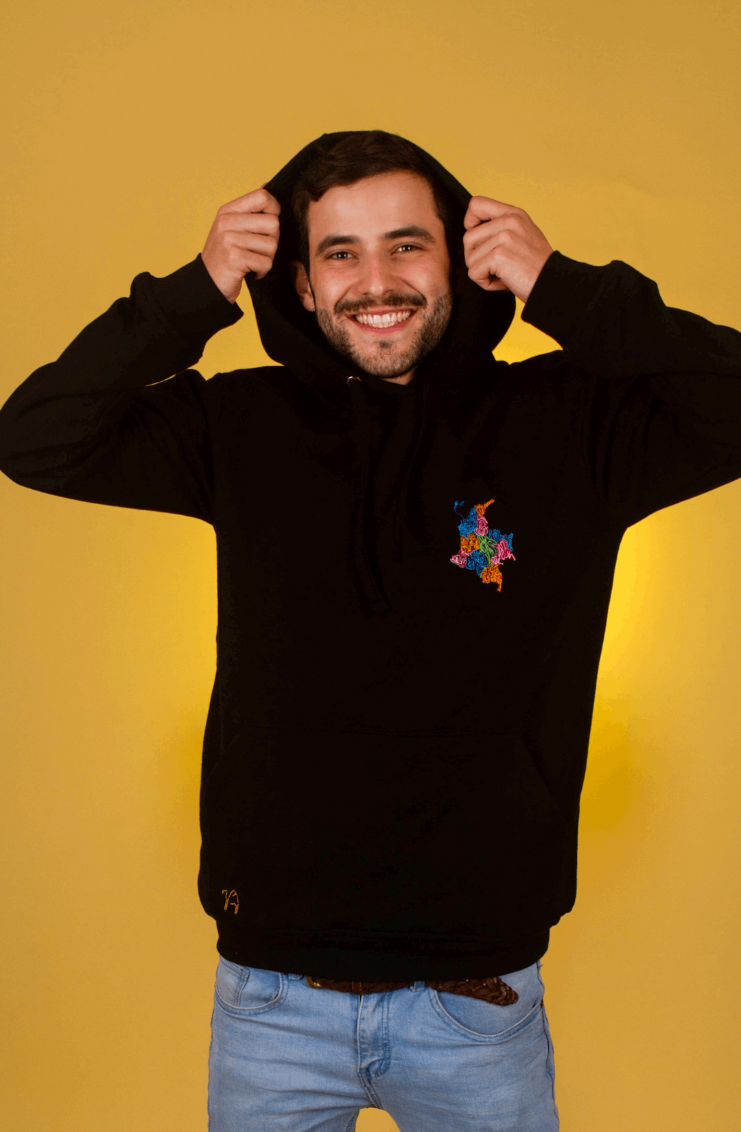 Hoodie Colombia Negro