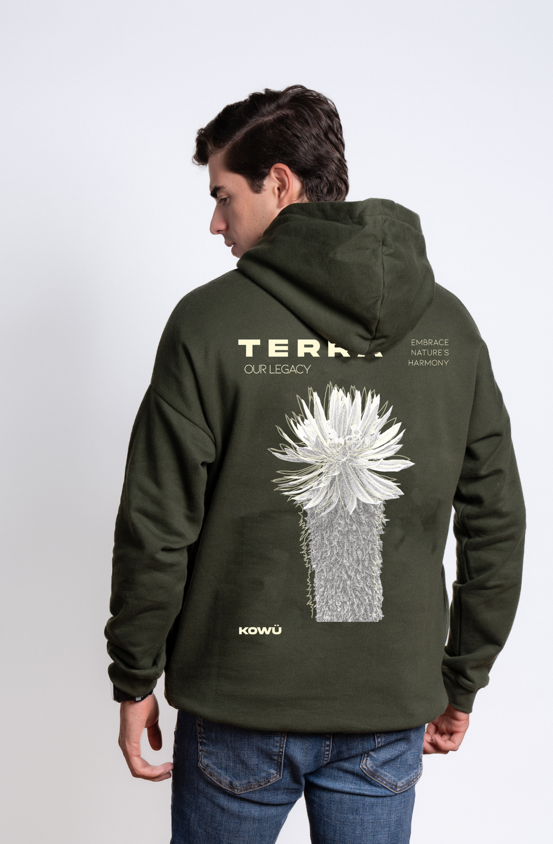 Hoodie Frailejon Verde