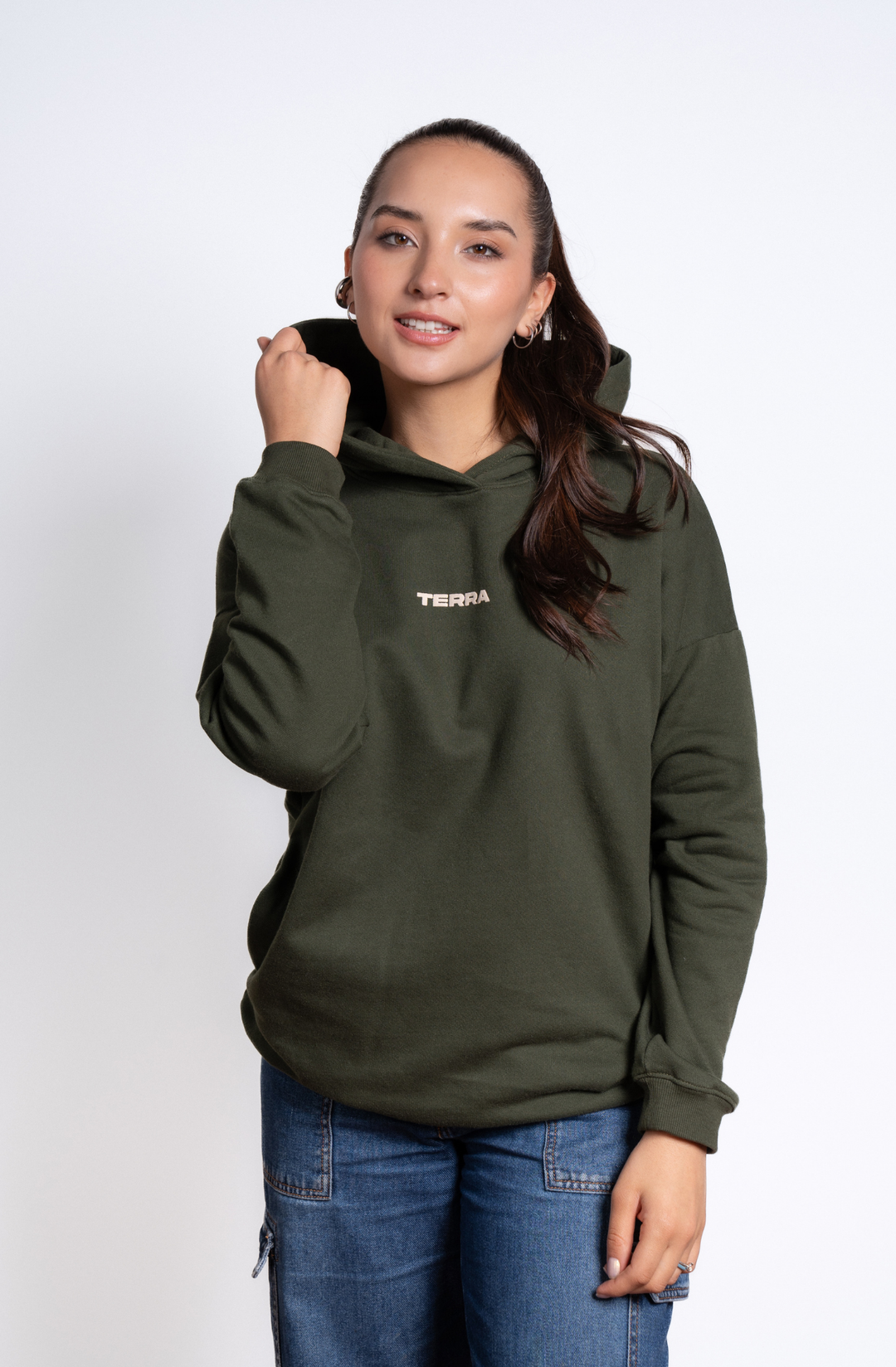 Hoodie Frailejón Verde